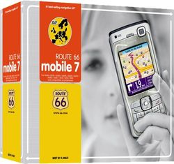 Route 66 Mobile 7 - Europe BT GPS Series 60 [import anglais]