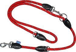 Dog & Co Training Rope Lead, Red with Reflective and Black Fleck