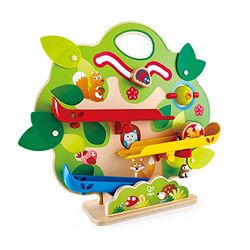 Hape Ferrocarril Ardilla Chiflada - Divertido Juego de Rampa con Campana y Funciones Interactivas
