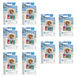 HP Sprocket 3.5 x 4.25” Zink Sticky-Backed Photo Paper (1000 Pack) Compatible with HP Sprocket 3x4 Photobooth and Photo Printer