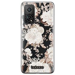 ERT GROUP mobiltelefonfodral för Huawei P30 originalt och officiellt licensierat Babaco mönster Flowers 044 Vit optimalt anpassad till formen på mobiltelefonen, gedeeltelijk transparant