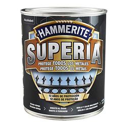 Hammerite Superia anti-roest nagellak, glanzend, rood, 750 ml