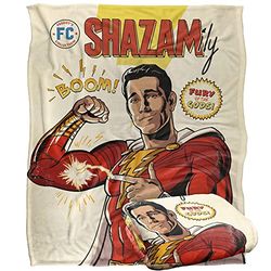 SHAZAM MOVIE FURY OF THE GODS Silky Touch Super Soft Throw Blanket 152 x 127 cm