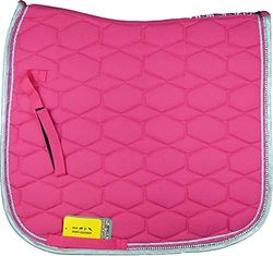 HKM Crystal Fashion Tapis de Selle pour Dressage Rose