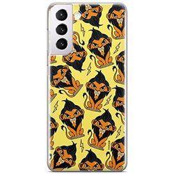 ERT GROUP mobiel telefoonhoesje voor Samsung S21 origineel en officieel erkend Disney patroon Scar 002 optimaal aangepast aan de vorm van de mobiele telefoon, hoesje is gemaakt van TPU