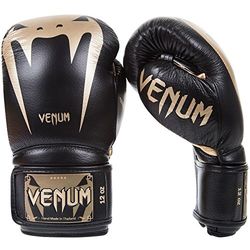 Venum Adult Bokshandschoenen Giant 3.0, Zwart/Goud, 12 oz
