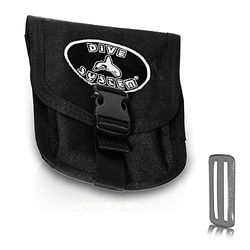 DiveSystem g4523 Pochette en Cordura, Noir, Taille Unique