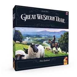 Plan B Games | Great Western Trail: Nieuw-Zeeland | Bordspel | Leeftijd 12+ | 1-4 Spelers | 75-150 minuten speeltijd