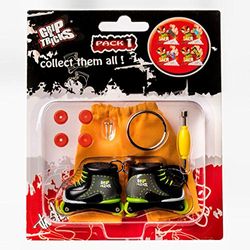 Grip & Tricks FROLLER-M1 Vingerroller Mini Roller Freestyle Pack 1, Groen