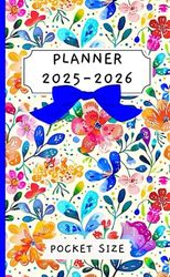 Planner 2025-2026 Pocket Size: 2 Year Mini Monthly Organizer for Purse From January 2025 to December 2026.