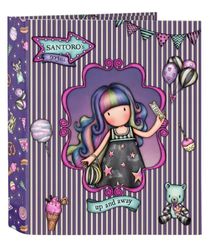 Safta - Ordner F. 4 ringen 35 mm breed Gorjuss Fairground Up en Out 27 x 33 x 6 cm, meerkleurig (52219657)