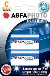 AgfaPhoto 70104 Bebé C LR 14 Batería (Pack de 2)