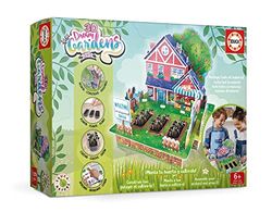 Educa - 3D Dream Garden 2w1 | Zbuduj z pełnokolorowych kartonów Ten wspaniały ogród warzywny i uprawiaj swój własny ogród w domu | Od 5 lat (19470)