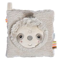 Fehn Kersenpitkussen, luiaard, knuffelkussen met uitneembare warmte-/koudezak voor baby's en peuters