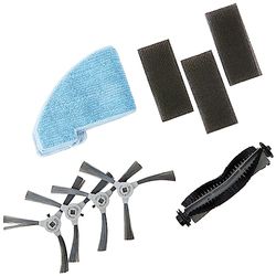 Venga Spare Parts Kit for VG RVC 3001, 4 Side Brushes, 1 Rolling Brush, 3 Mops, 3 Filter Kits, SP VG RVC 3001 KIT