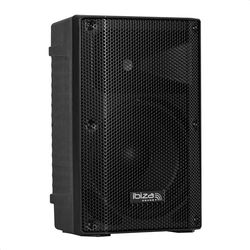 Ibiza - XTK10-MKII - Altavoz SONO pasivo de 10"/25cm - Tweeter de compresión de 25mm - Sistema Bass Reflex - Asa y ruedas - NUEVA VERSIÓN - Negro - Fiestas, Eventos, Discotecas, Conferencias