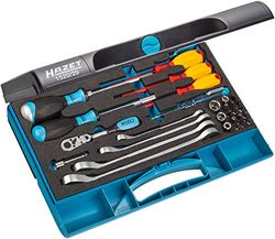 Hazet 1520/29 Sanitary / Heating Tool Set Hexagonal Solid 6.3 (1/4 Inch) Square Hollow 6.3 mm (1/4 Inch)