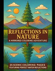 Nature’s Mirror: A Reflective Coloring Book