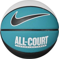 Nike Unisexe - Adulte Everyday All Court 8P Deflated Basketball White/Teal Nebula/Black/Black, 7