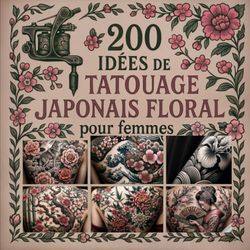 +200 Idées de Tatouage Japonais Floral pour femmes