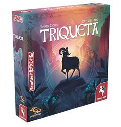 Pegasus Spiele 57810G Triqueta (djupa tryckspel) brädspel