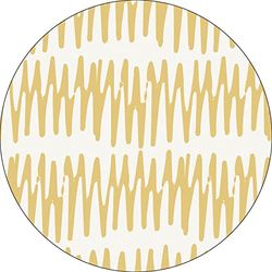 Bonateks, Ronde digitaal bedrukte muismat, antislip onderkant, voor kantoor en thuis, diameter: 22 cm