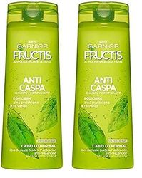 Garnier Fructis Champú Anticaspa - 360 ml (Paquete de 2)