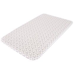 MSV Mozaik microfibra alfombrilla de baño, multicolor, 45 x 75 cm
