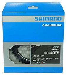 Shimano 40D M8000 XT Triple.11V Plato, Adultos Unisex, Negro, Talla Única