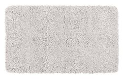 WENKO Belize, Light Grey, Polyester, 23080100 Bath Mat 70 x 120 x 3 cm