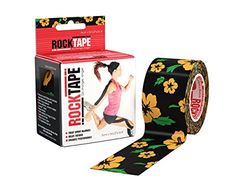 Rocktape Kinesiology Tape Athletes, Resistente al agua, reducir el dolor y la recuperación de lesiones, 5 cm x 5 m, sin cortar, Muertape