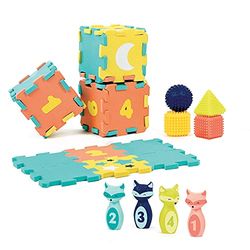 Ludi- Conjunto de Actividades educativas Juguetes de baño, Multicolor, Small (130080)
