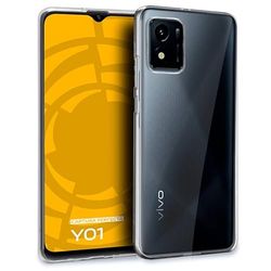 Custodia Cool Silicone per Vivo Y01 (Trasparente)