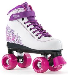 SFR Vision II Roller Quad Skate White/Purple UK6/EU39.5