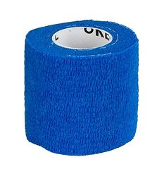 Kerbl EquiLastic självhäftande bandage, blå, 5 cm bred