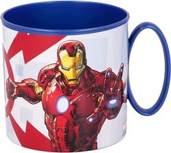 ALMACENESADAN, 5074, mikrovågsugnssäker mugg, kapacitet 265 ml, återanvändbar produkt; (Avengers rolling)