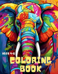 50 Animals Coloring Book (ages 4-6): 50 Animals Coloring Book (ages 4-6)