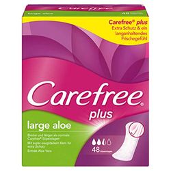 Carefree plus Large + Aloe, 48 pezzi