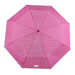 Perletti kinderparaplu mini 50 cm handmatig 3 delen rond roze winddicht Cool Kids Camping en wandelen, meisjes meerkleurig (meerkleurig), eenheidsmaat