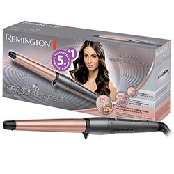 Remington Krultang Keratin Protect (Kegelvormige Krultang, 19-28mm Krullen, Slag, Strakke Krullen, Verrijkt Met Keratine En Amandelolie) CI83V6