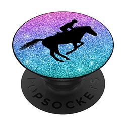 PopSockets Cavallo che Salta Regalo Per Ragazze e Donne PopGrip: Impugnatura per Telefoni Cellulari e Tablet Intercambiabile