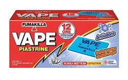 Vape, 30 Piastrine Antiodore,Protegge dalle Zanzare Comuni e Tigre, 12 Ore di Protezione in Ambienti chiusi e all'Aperto per Ogni Singola Piastrina