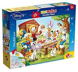 Lisciani spel 48199 – puzzel mickey gezicht supermaxi, 35 stuks