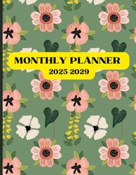 Monthly Planner 2025-2029: Covering 5 years, from January 2025 to December 2029, with included federal holidays. This large 8.5" x 11" organizer makes a perfect gift for men, women, and colleagues.