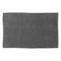 5 five simply smart JJA Tapis de Bain Chenille - Gris - Accessoire Salle de Bain