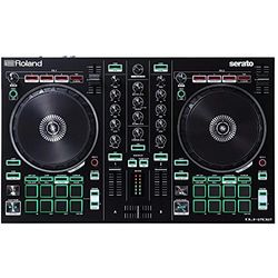 Roland DJ-202 DJ Controller, 2-kanaals, 4-deck controller voor Serato DJ Lite - De Roland Drum Machine Legacy in een DJ Controller