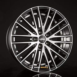 Oxigin 19 oxspoke 9.00 X 20 Offset 32 Bolt Pattern 5,00 x 120.00 Centro foro 76.90 oxneunzehn0920 K132bfphd, Nero Full Polish