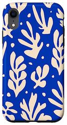 Carcasa para iPhone XR Plantas con patrón de hojas inspiradas en Henri Matisse