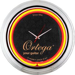 ORTEGA Horloge murale, avec adaptateur 220 Volt - Diamètre 43, 94 cm/Profondeur 5, 84 cm (OWC1)