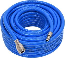 YATO Mangueira de ar comprimento 20 m PVC reforçado pressão 20 bar cor azul